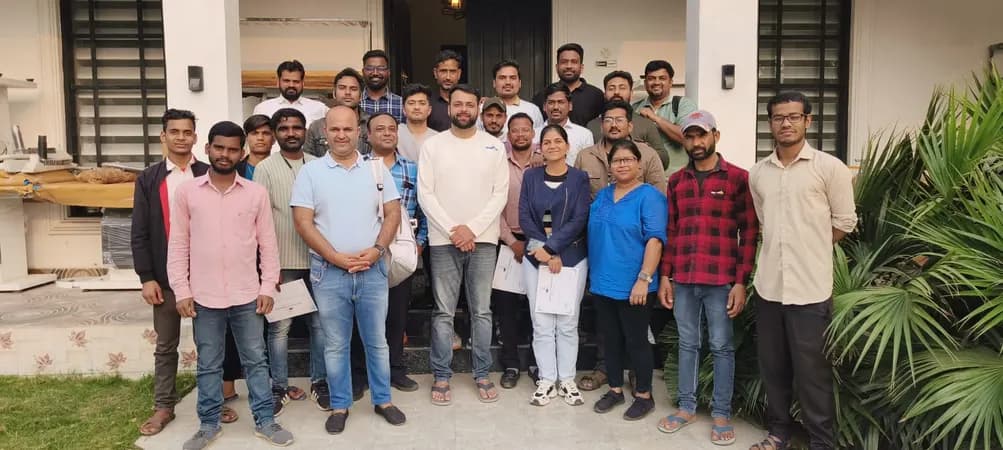 GILM student batch group photo