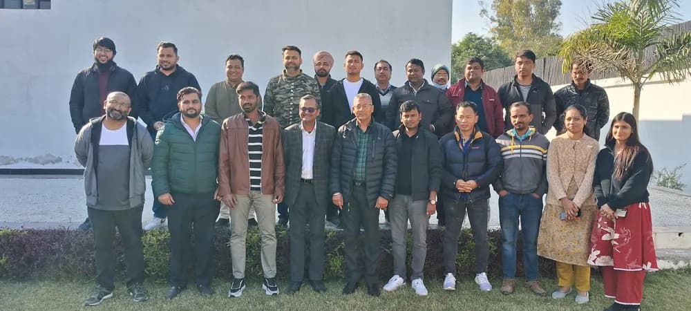 GILM student batch group photo